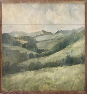 Green Hilly Landscape